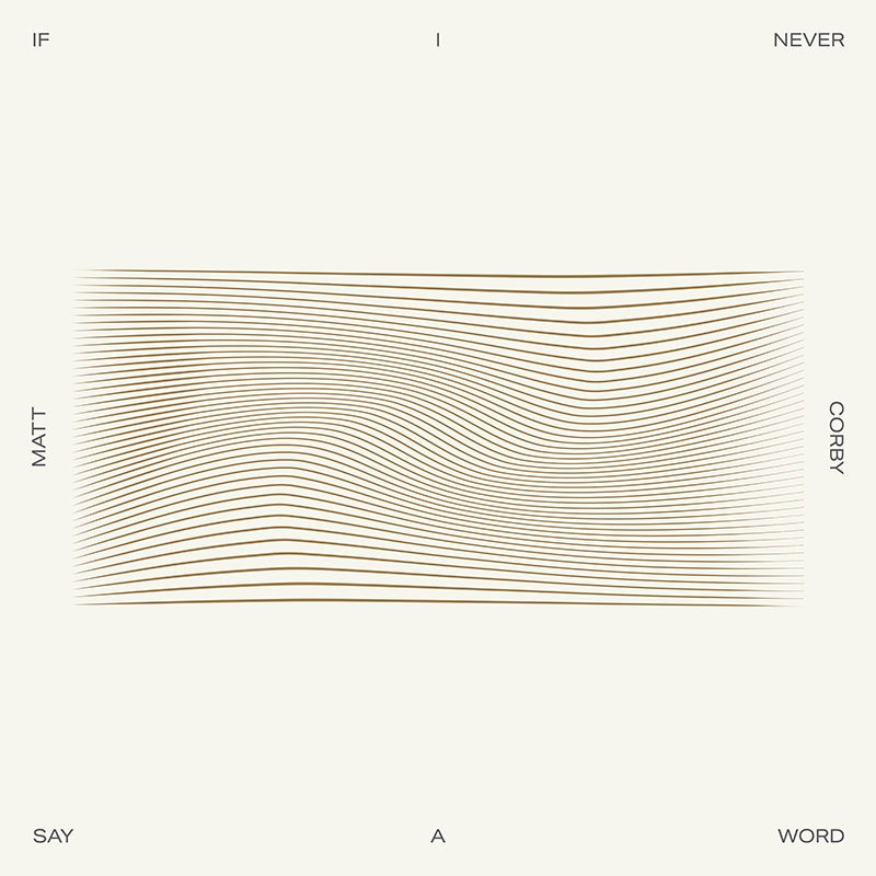 If I Never Say A Word Release Artwork